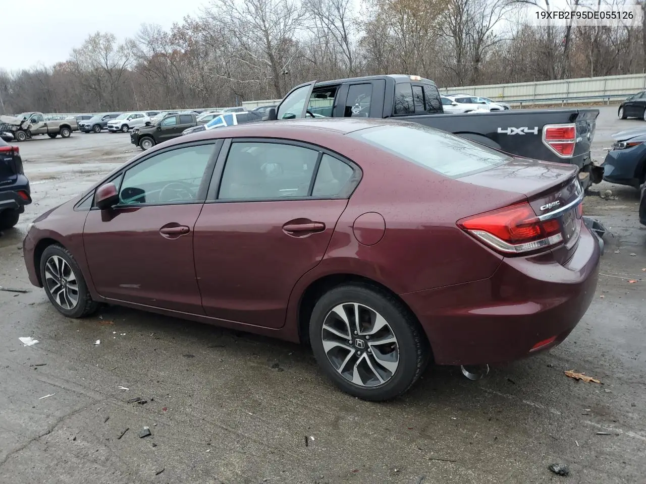 19XFB2F95DE055126 2013 Honda Civic Exl