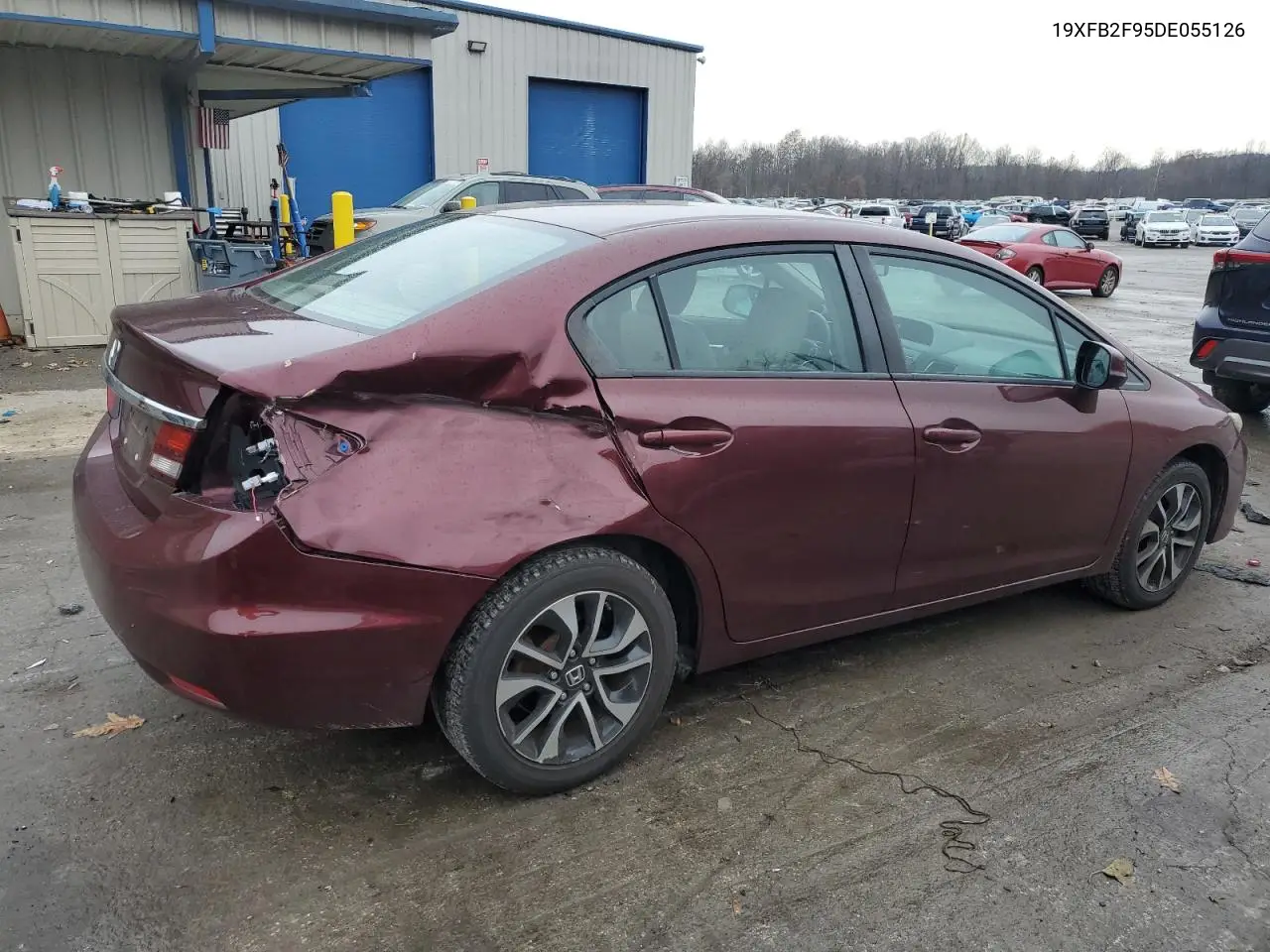 19XFB2F95DE055126 2013 Honda Civic Exl