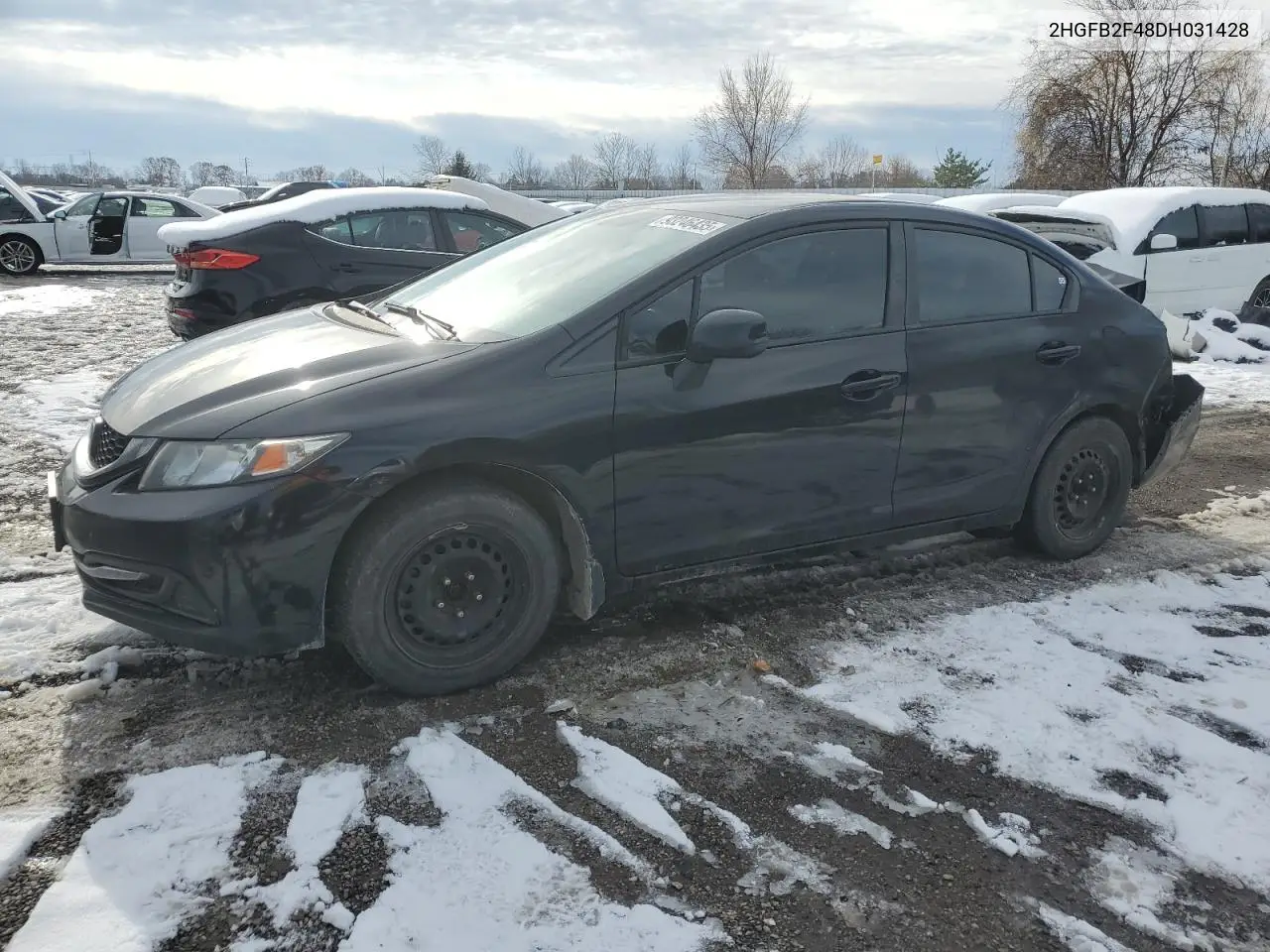 2HGFB2F48DH031428 2013 Honda Civic Lx