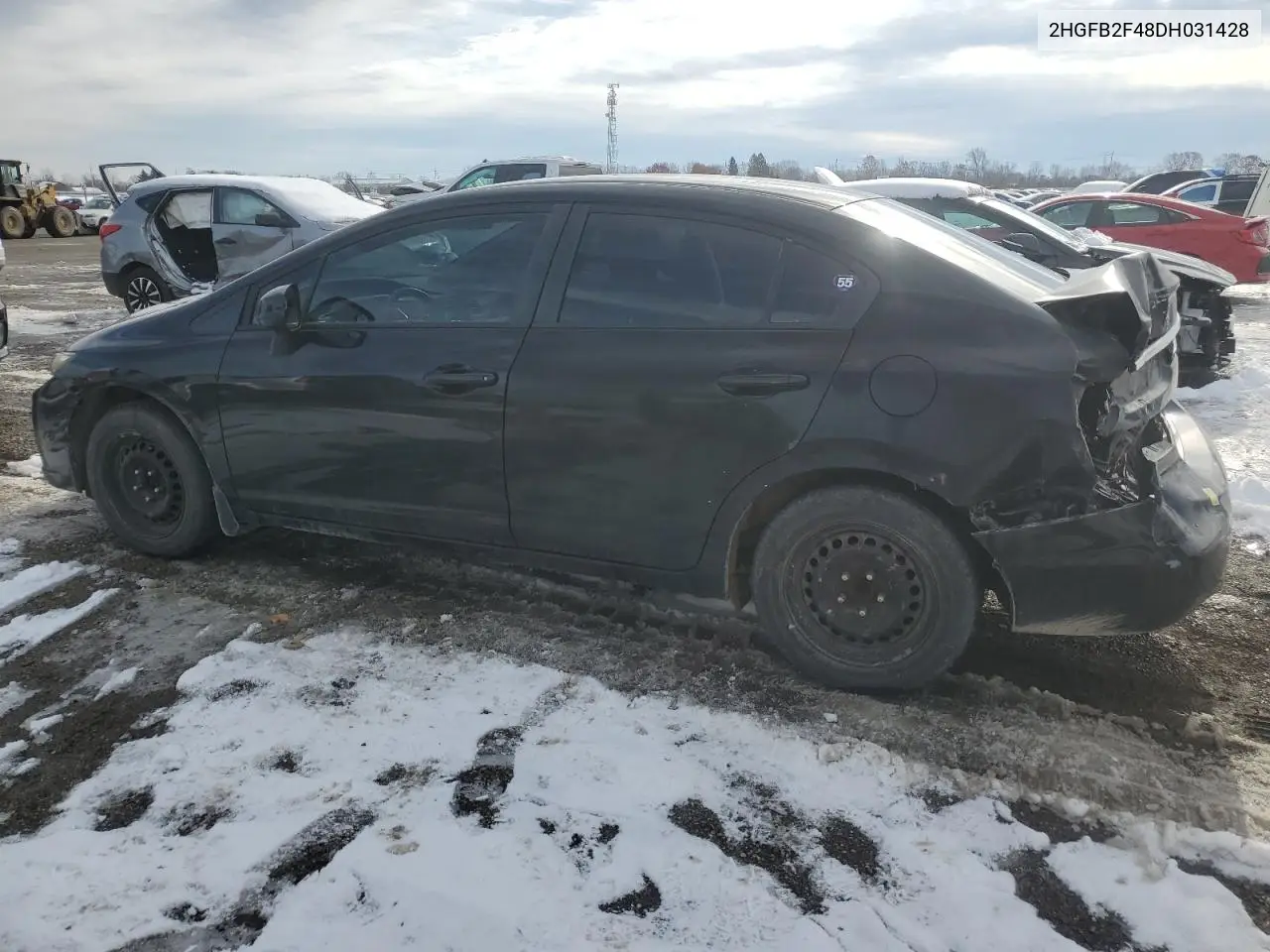 2HGFB2F48DH031428 2013 Honda Civic Lx