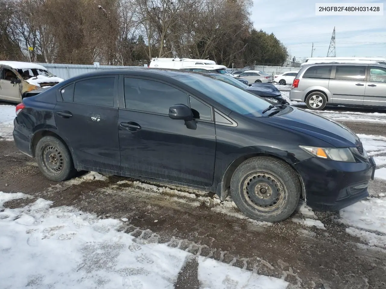 2HGFB2F48DH031428 2013 Honda Civic Lx