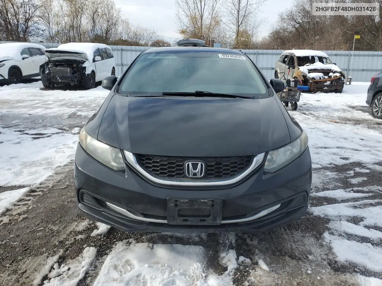 2HGFB2F48DH031428 2013 Honda Civic Lx