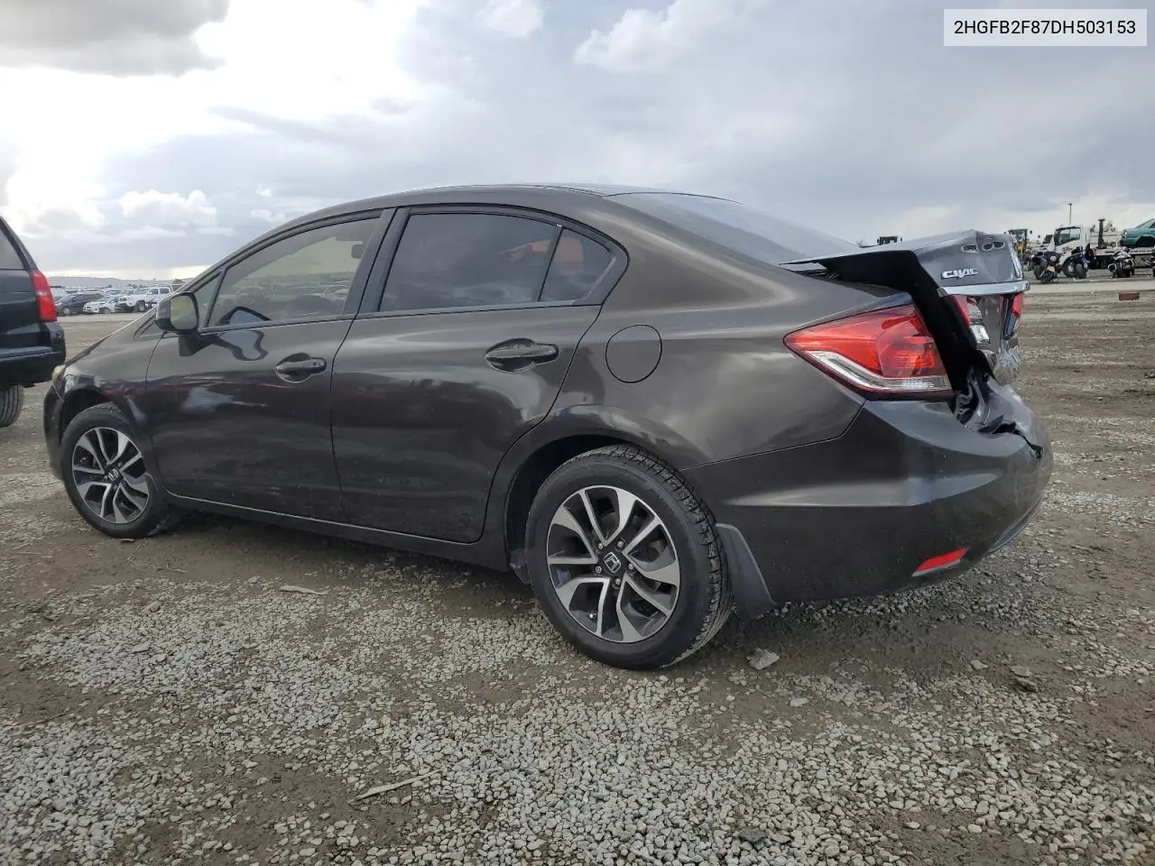 2HGFB2F87DH503153 2013 Honda Civic Ex