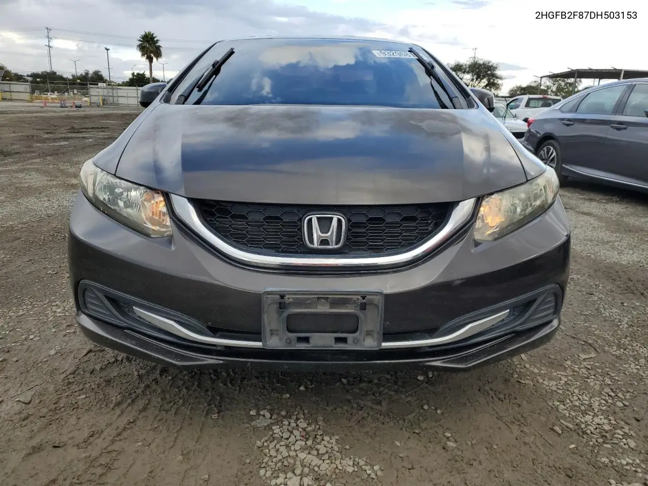 2HGFB2F87DH503153 2013 Honda Civic Ex
