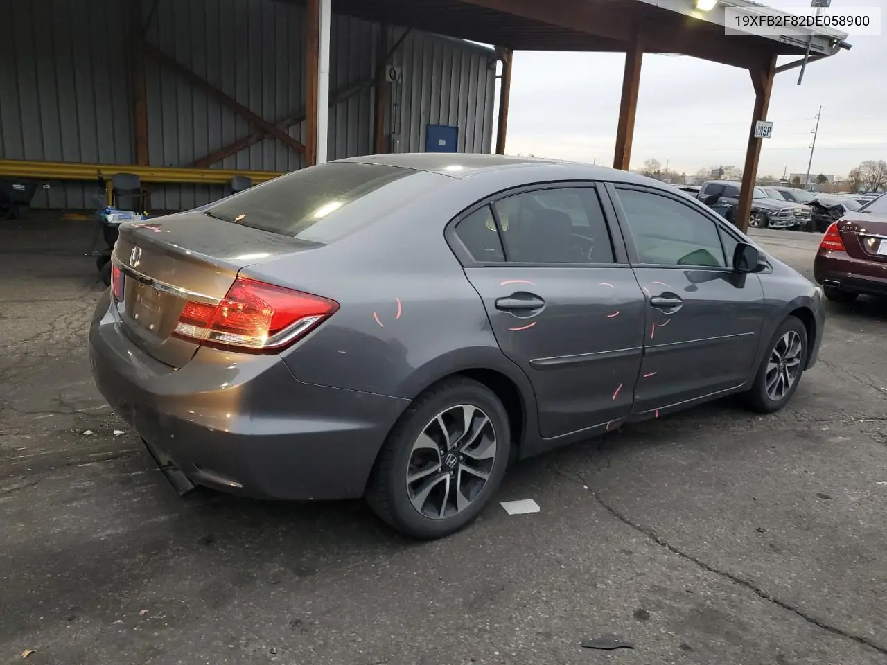 19XFB2F82DE058900 2013 Honda Civic Ex