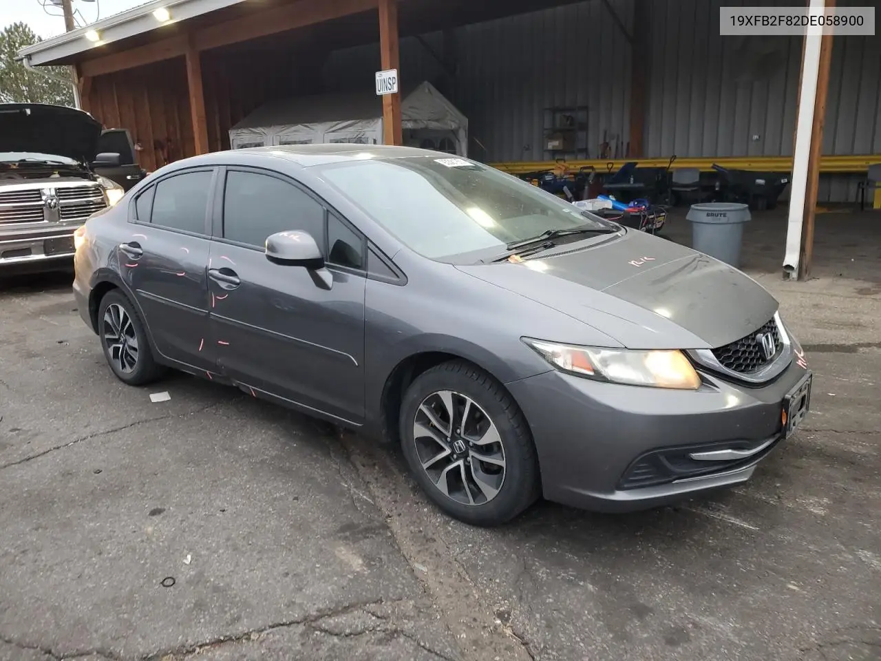19XFB2F82DE058900 2013 Honda Civic Ex