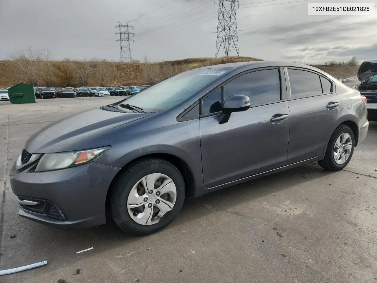 19XFB2E51DE021828 2013 Honda Civic Lx