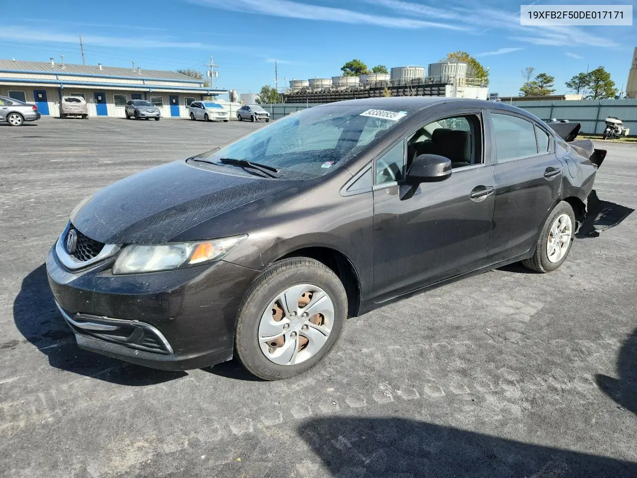 19XFB2F50DE017171 2013 Honda Civic Lx