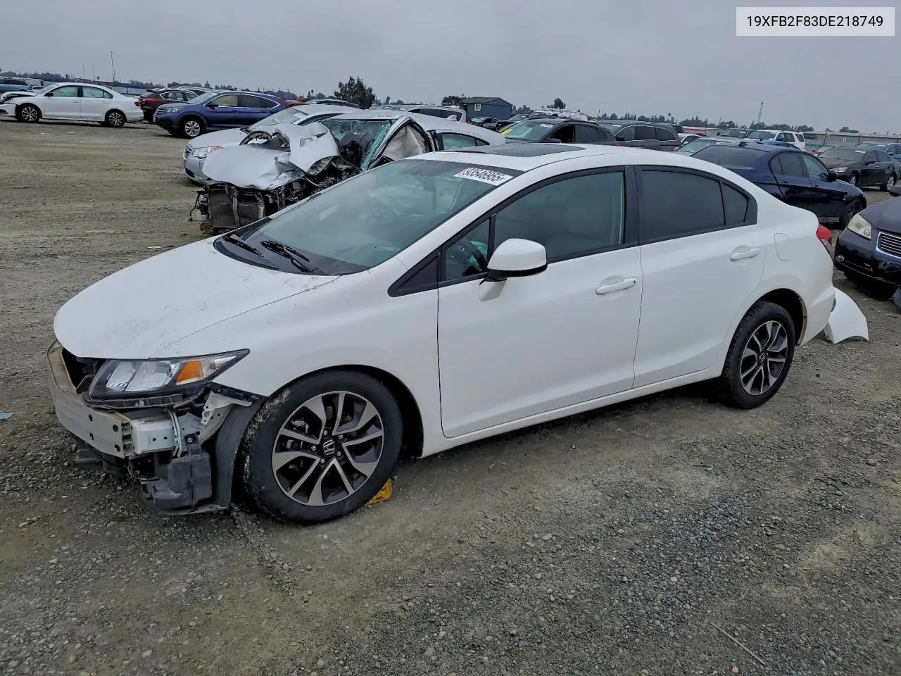 19XFB2F83DE218749 2013 Honda Civic Ex