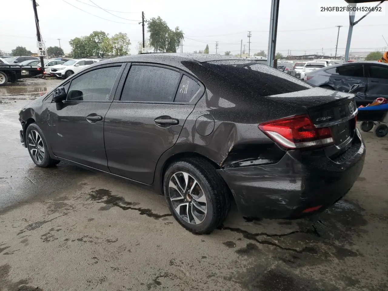 2HGFB2F89DH526692 2013 Honda Civic Ex