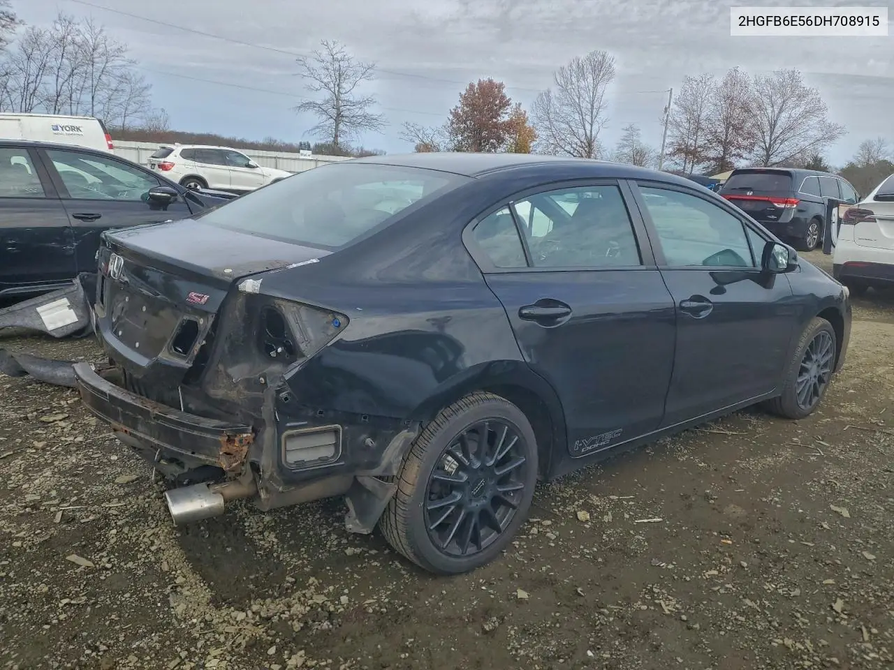 2HGFB6E56DH708915 2013 Honda Civic Si