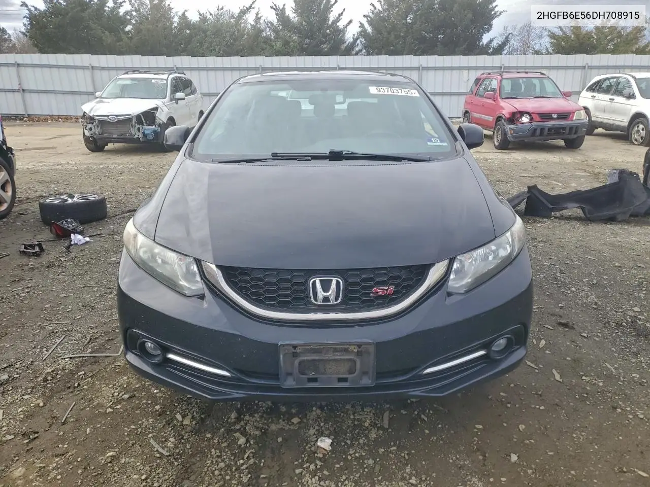 2HGFB6E56DH708915 2013 Honda Civic Si