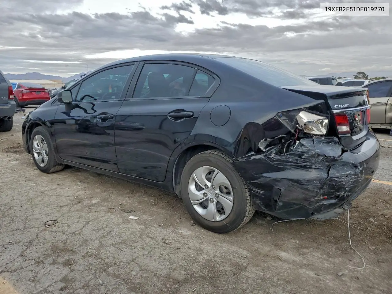 19XFB2F51DE019270 2013 Honda Civic Lx