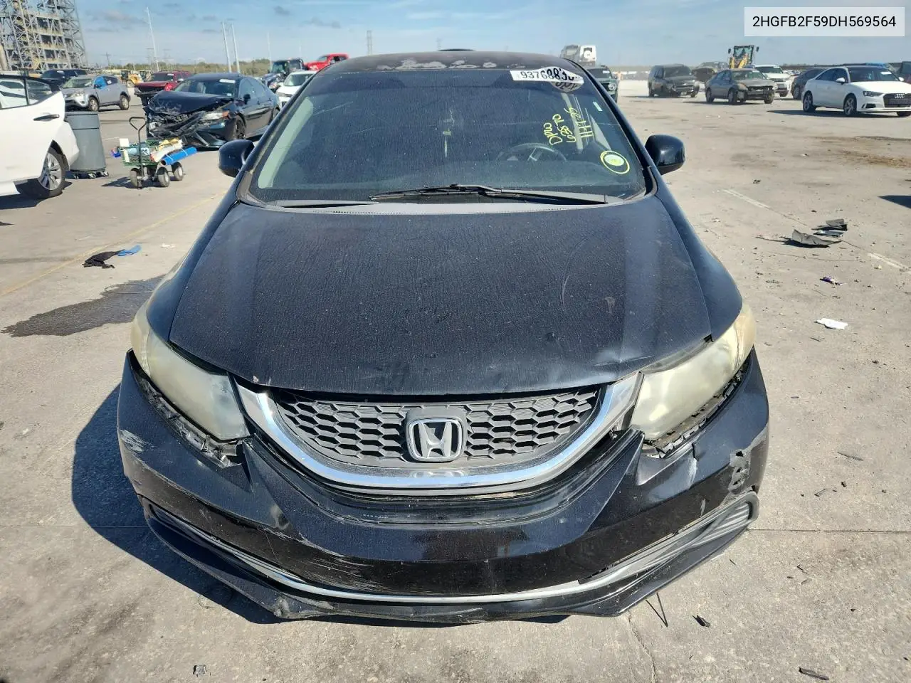 2HGFB2F59DH569564 2013 Honda Civic Lx