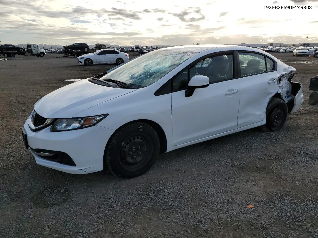 19XFB2F59DE249803 2013 Honda Civic Lx