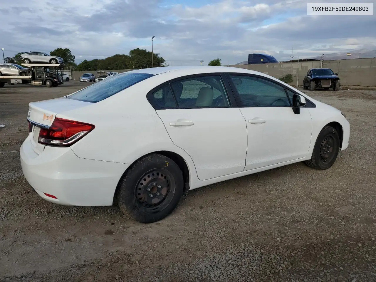 19XFB2F59DE249803 2013 Honda Civic Lx