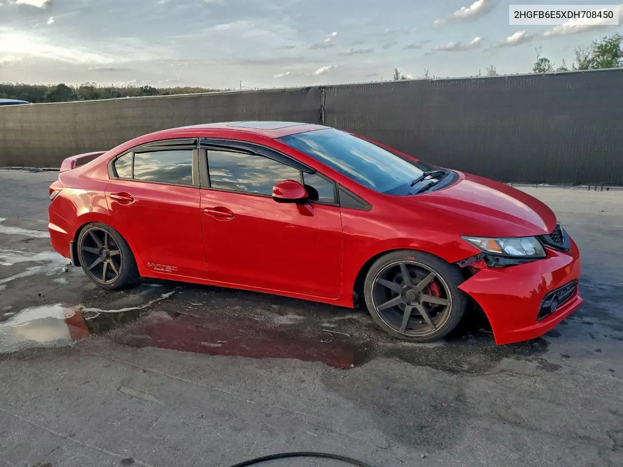 2HGFB6E5XDH708450 2013 Honda Civic Si