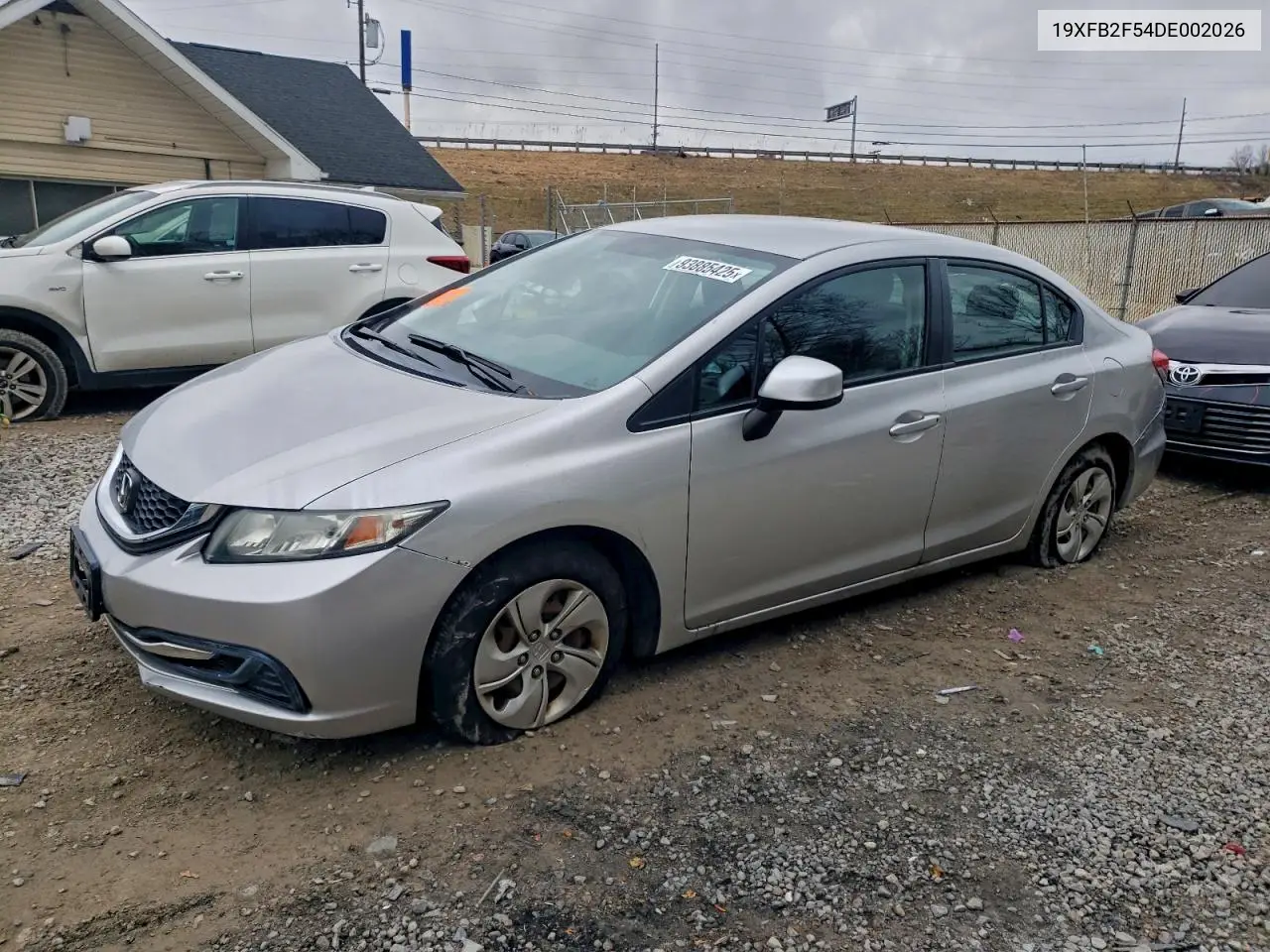 19XFB2F54DE002026 2013 Honda Civic Lx