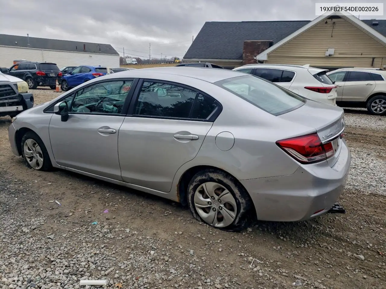 19XFB2F54DE002026 2013 Honda Civic Lx