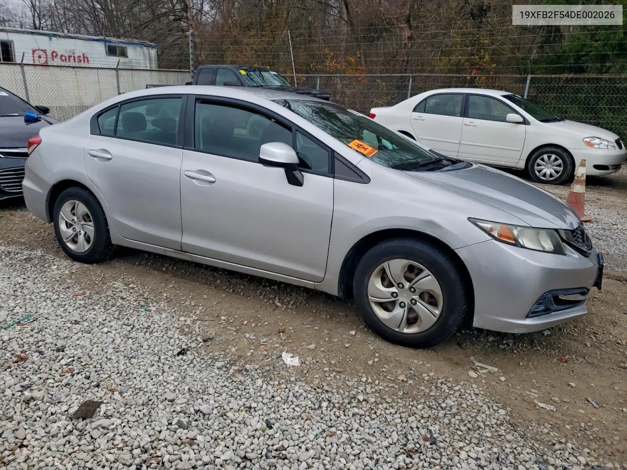 19XFB2F54DE002026 2013 Honda Civic Lx
