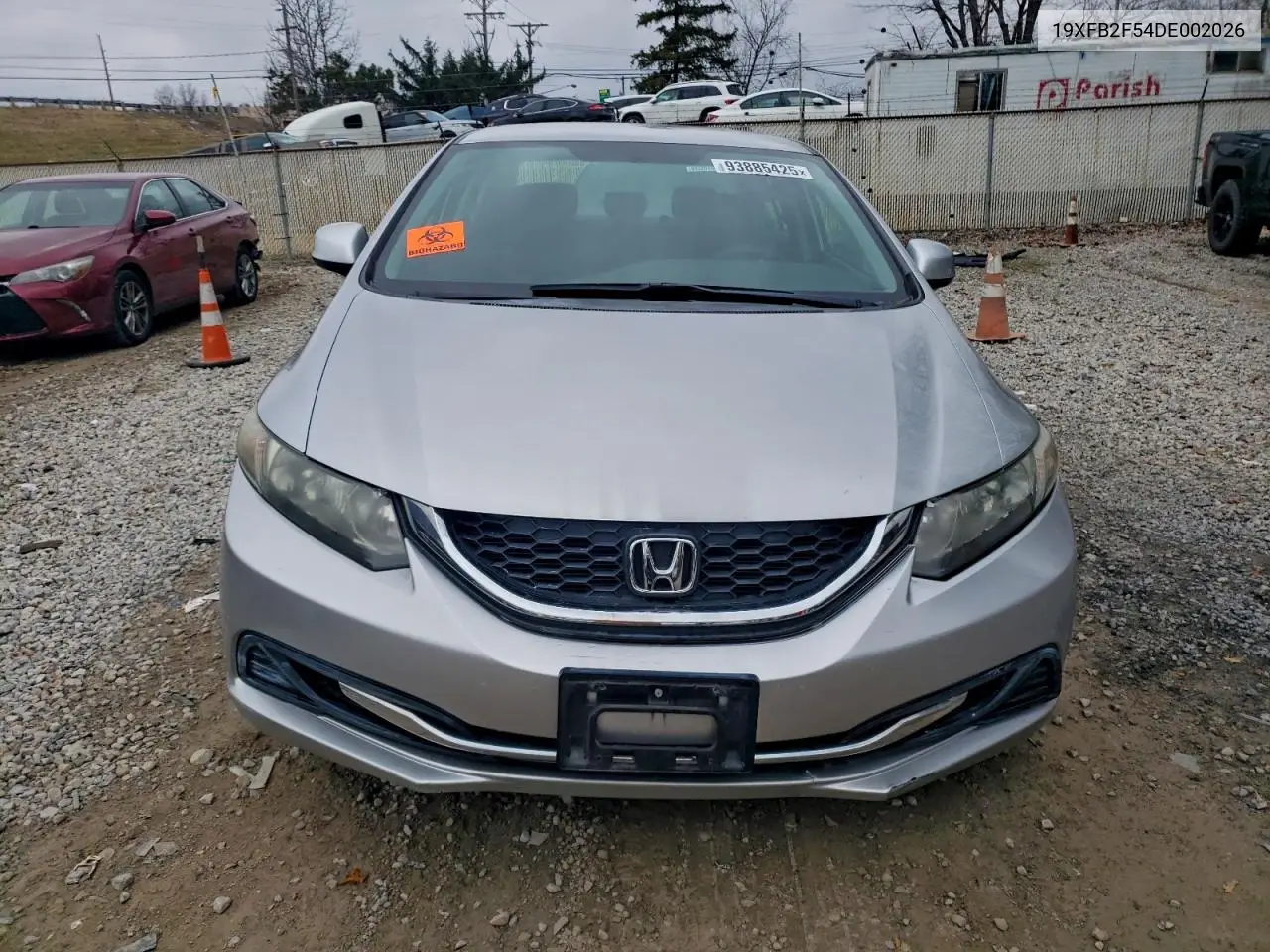 19XFB2F54DE002026 2013 Honda Civic Lx