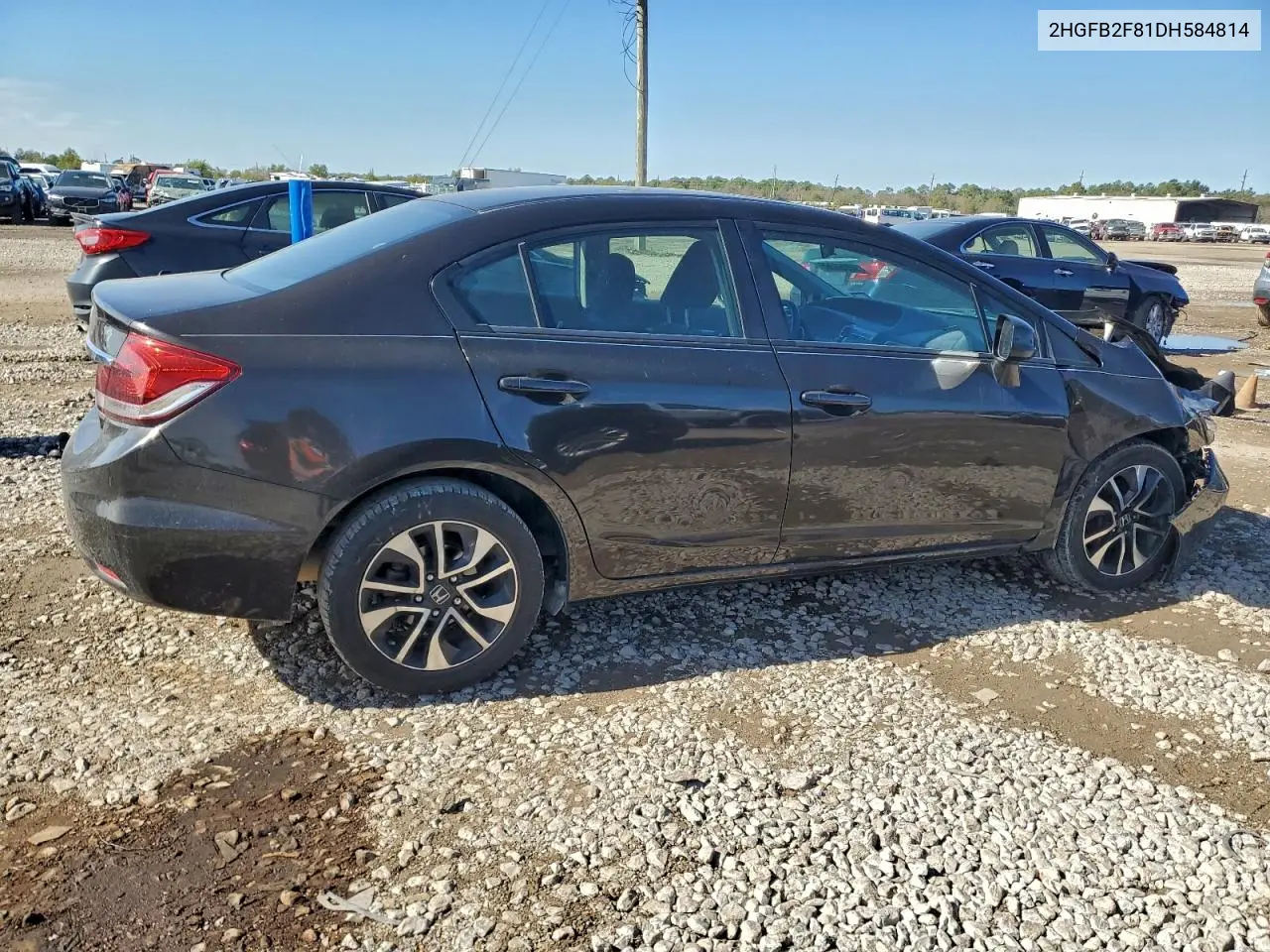 2HGFB2F81DH584814 2013 Honda Civic Ex