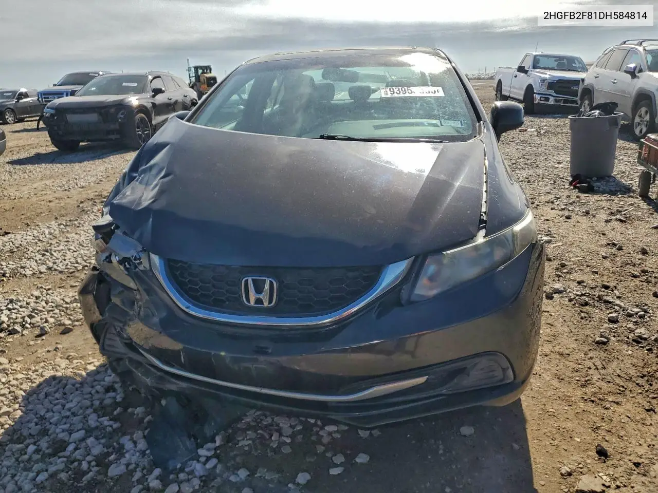 2HGFB2F81DH584814 2013 Honda Civic Ex