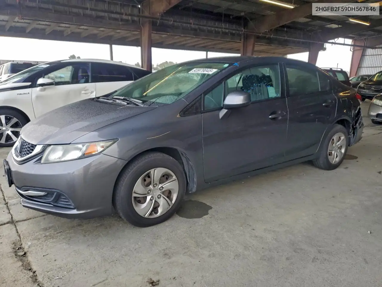 2HGFB2F59DH567846 2013 Honda Civic Lx