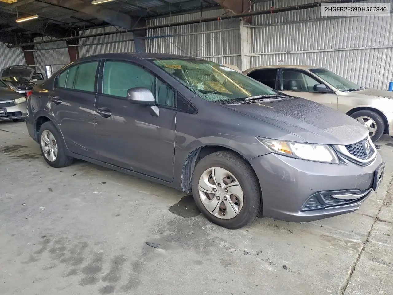 2HGFB2F59DH567846 2013 Honda Civic Lx