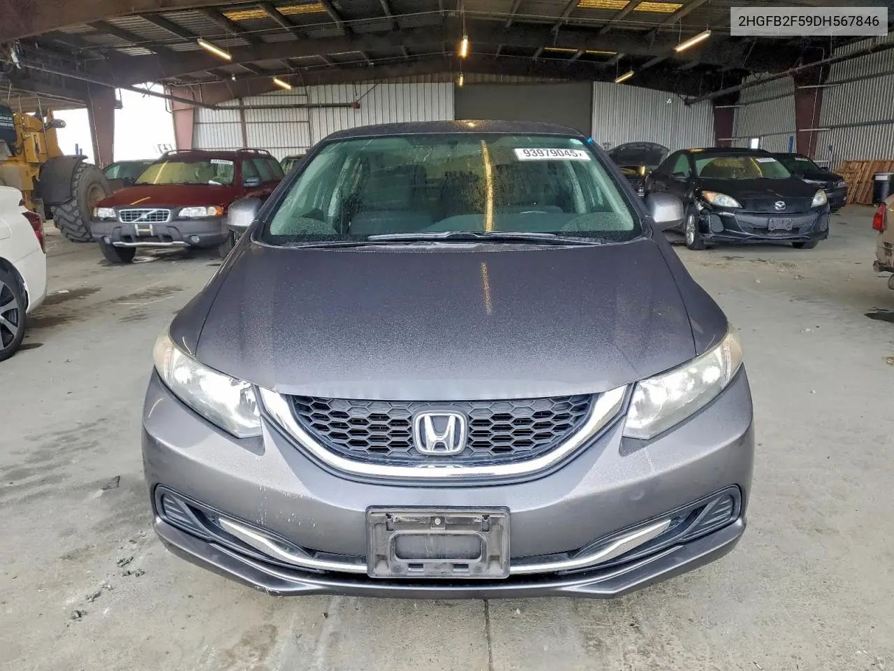 2HGFB2F59DH567846 2013 Honda Civic Lx