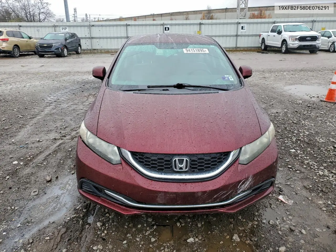 19XFB2F58DE076291 2013 Honda Civic Lx