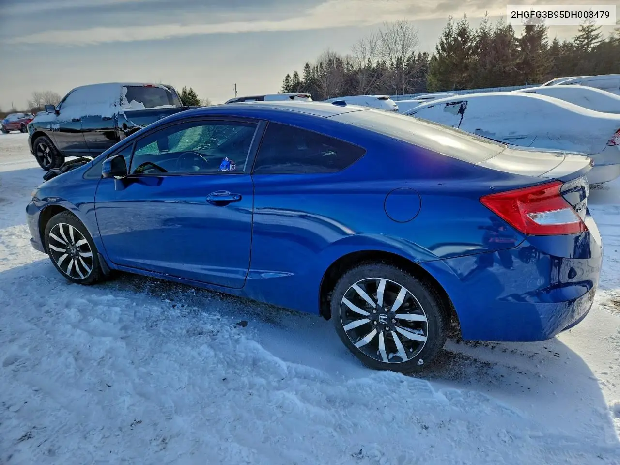 2HGFG3B95DH003479 2013 Honda Civic Exl