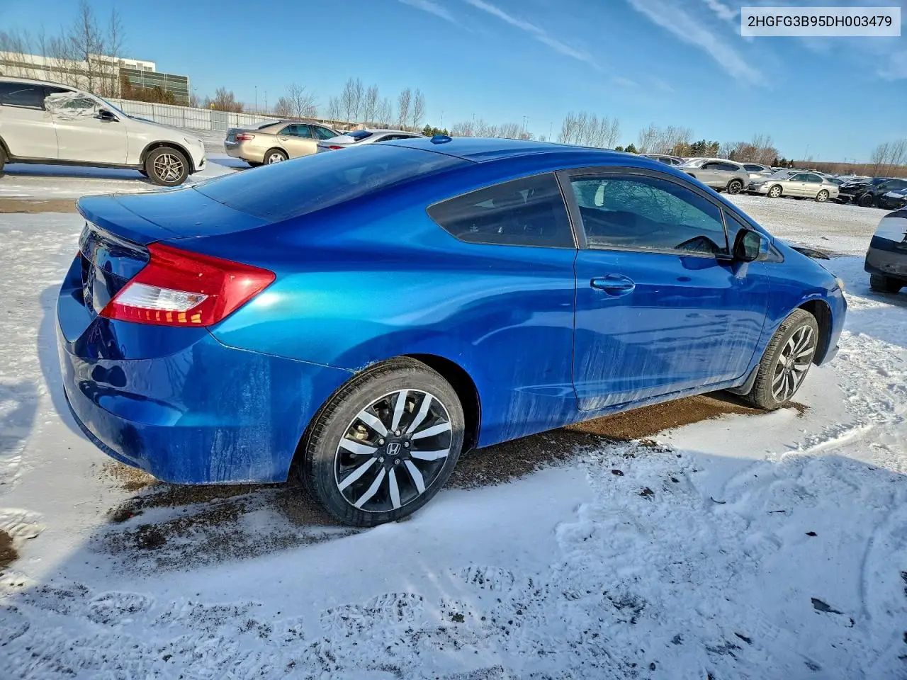 2HGFG3B95DH003479 2013 Honda Civic Exl