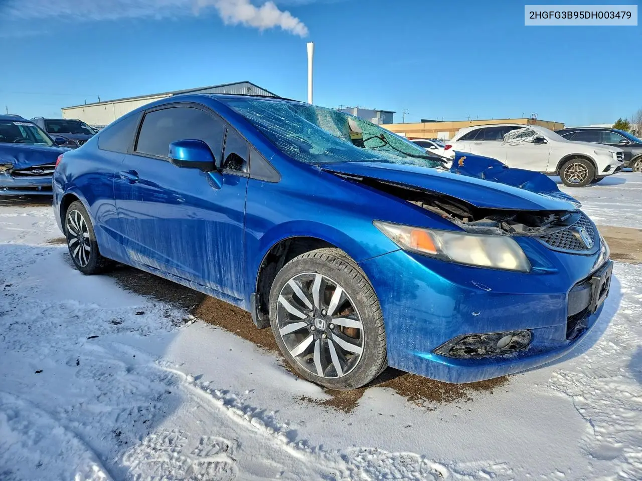 2HGFG3B95DH003479 2013 Honda Civic Exl