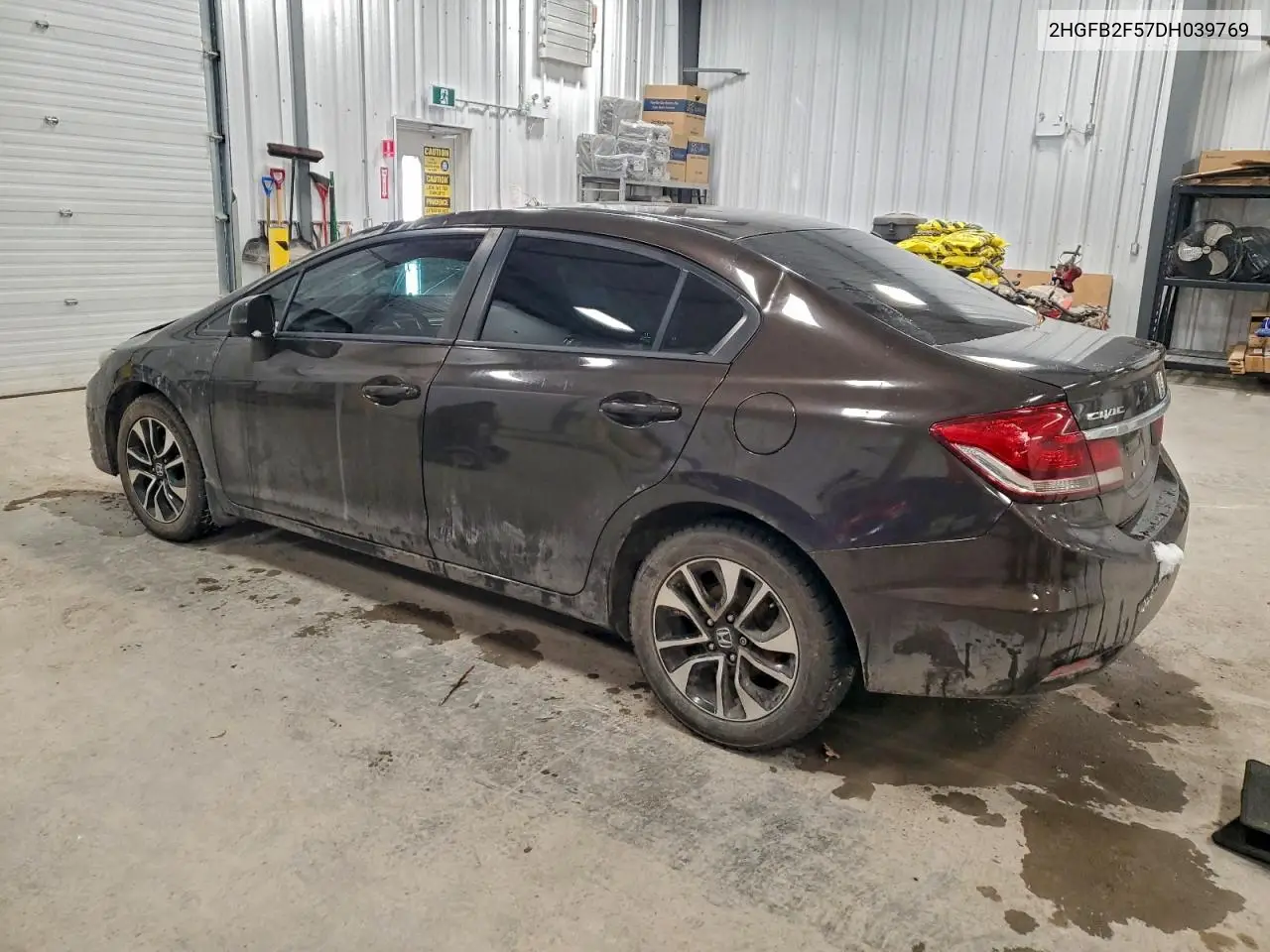 2HGFB2F57DH039769 2013 Honda Civic Lx