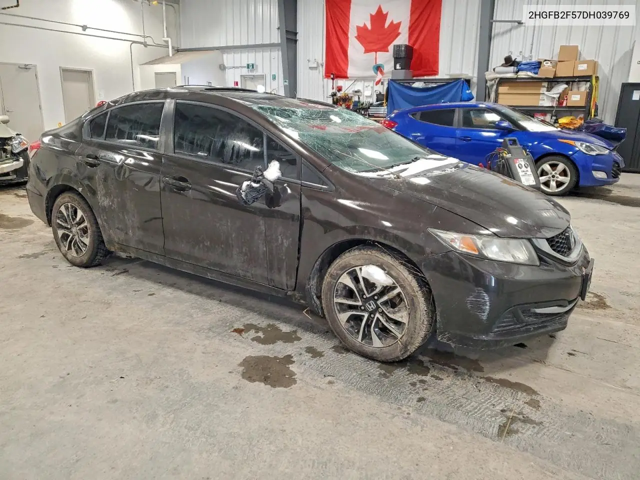 2HGFB2F57DH039769 2013 Honda Civic Lx