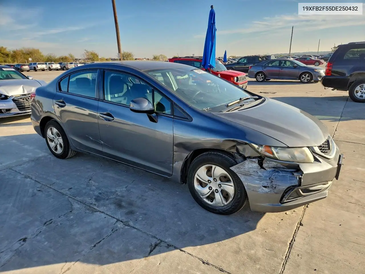 19XFB2F55DE250432 2013 Honda Civic Lx