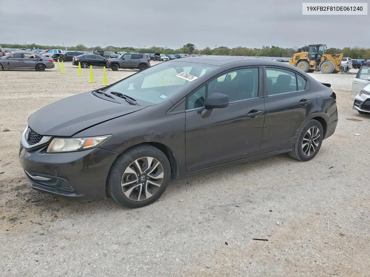 19XFB2F81DE061240 2013 Honda Civic Ex