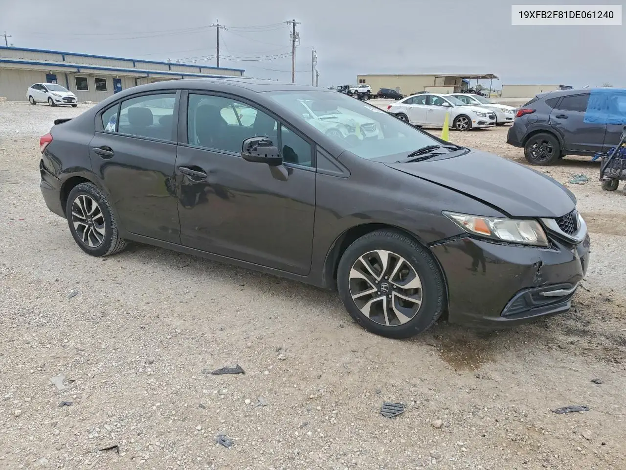 19XFB2F81DE061240 2013 Honda Civic Ex