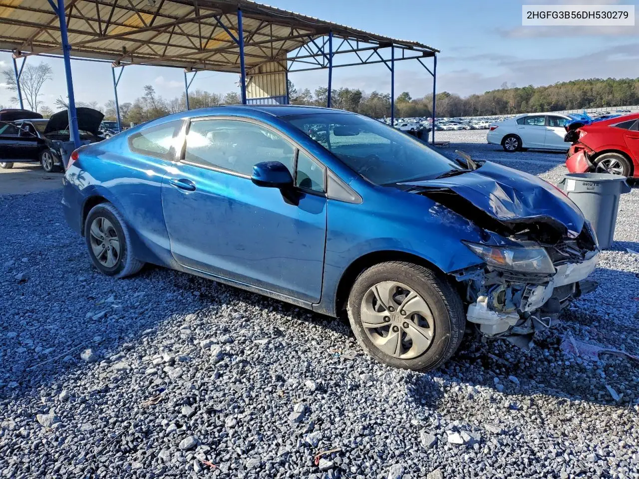 2HGFG3B56DH530279 2013 Honda Civic Lx