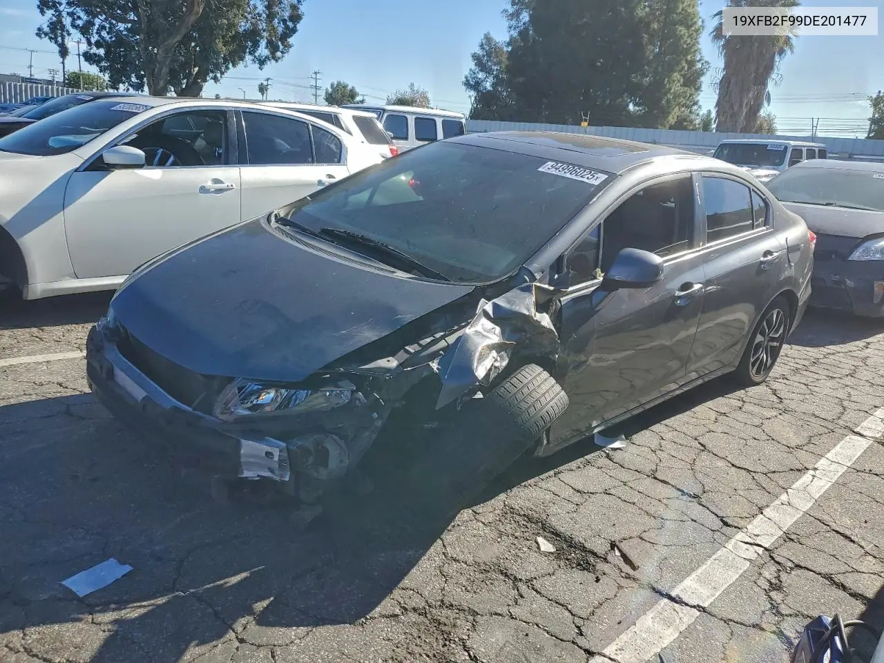 19XFB2F99DE201477 2013 Honda Civic Exl