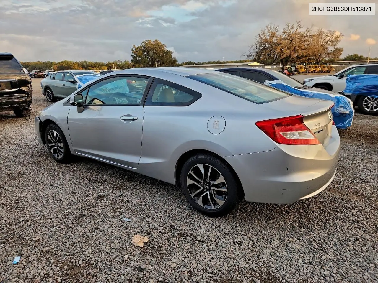 2HGFG3B83DH513871 2013 Honda Civic Ex