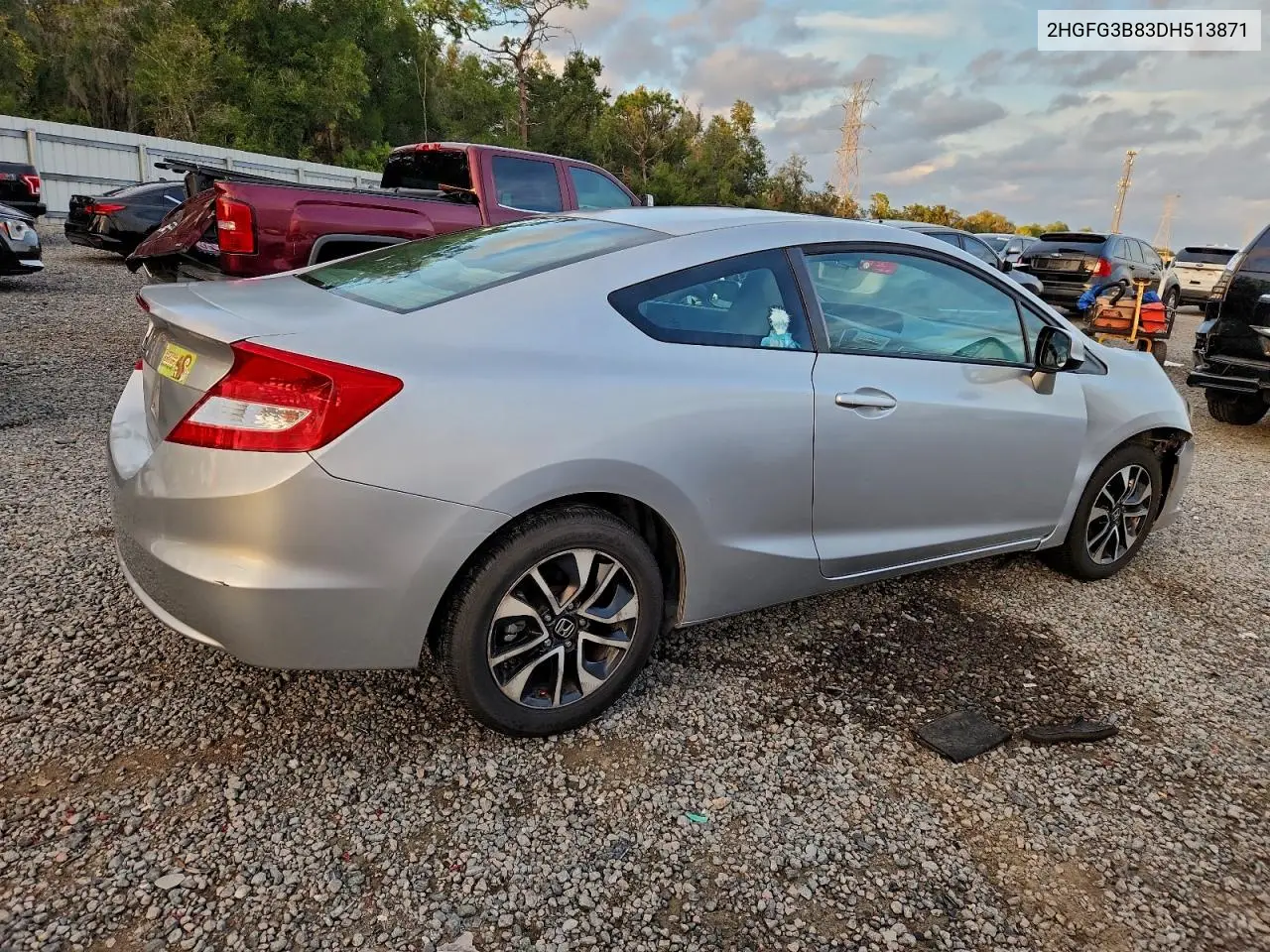 2HGFG3B83DH513871 2013 Honda Civic Ex