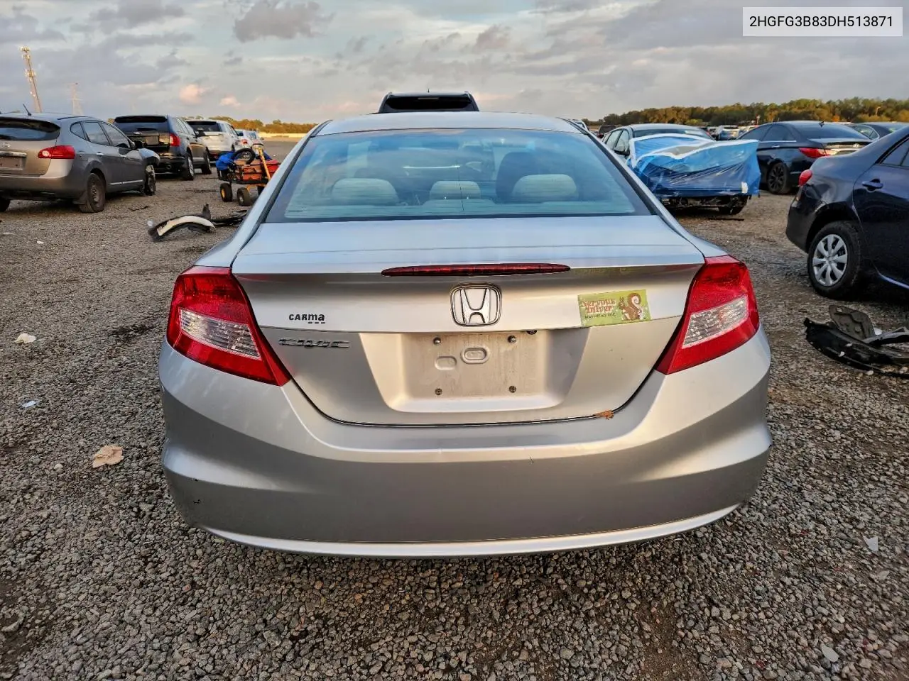 2HGFG3B83DH513871 2013 Honda Civic Ex
