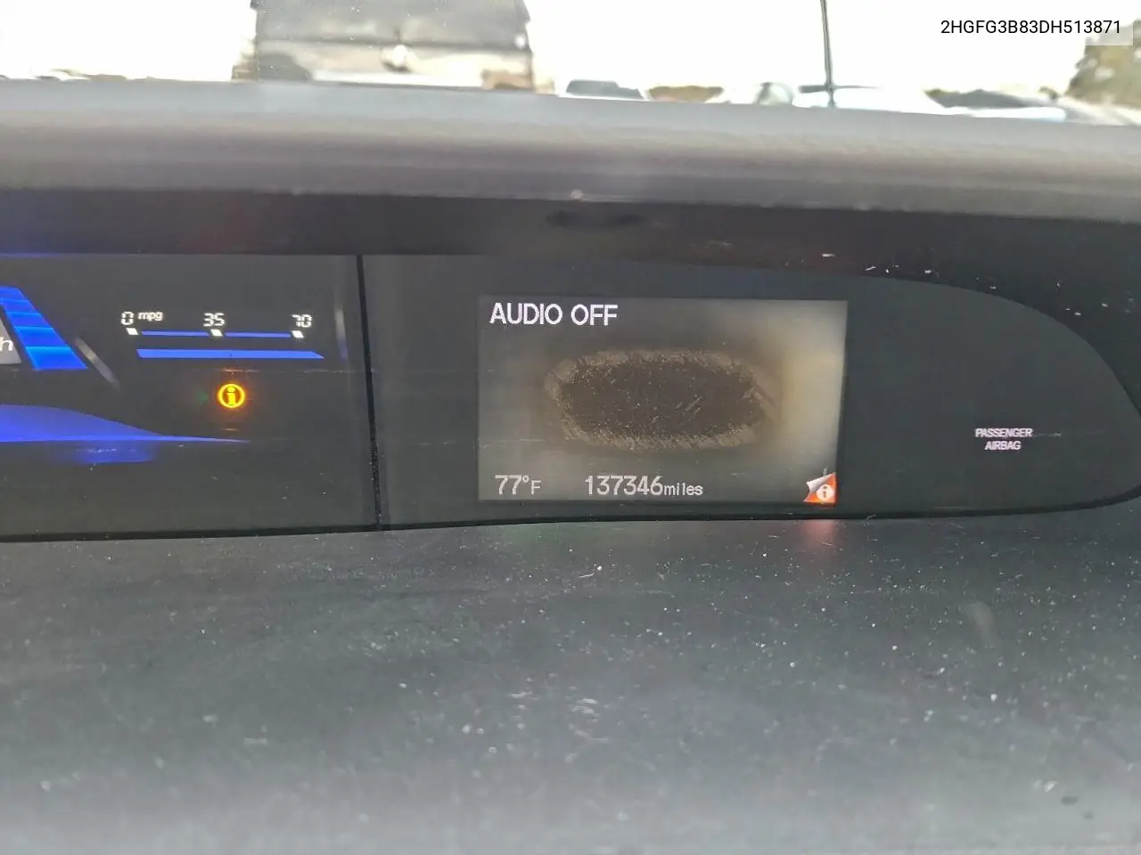 2HGFG3B83DH513871 2013 Honda Civic Ex
