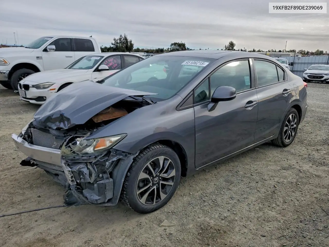 19XFB2F89DE239069 2013 Honda Civic Ex