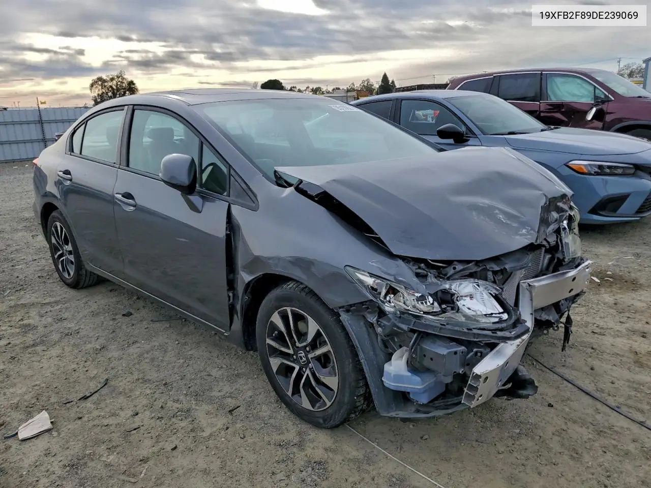 19XFB2F89DE239069 2013 Honda Civic Ex
