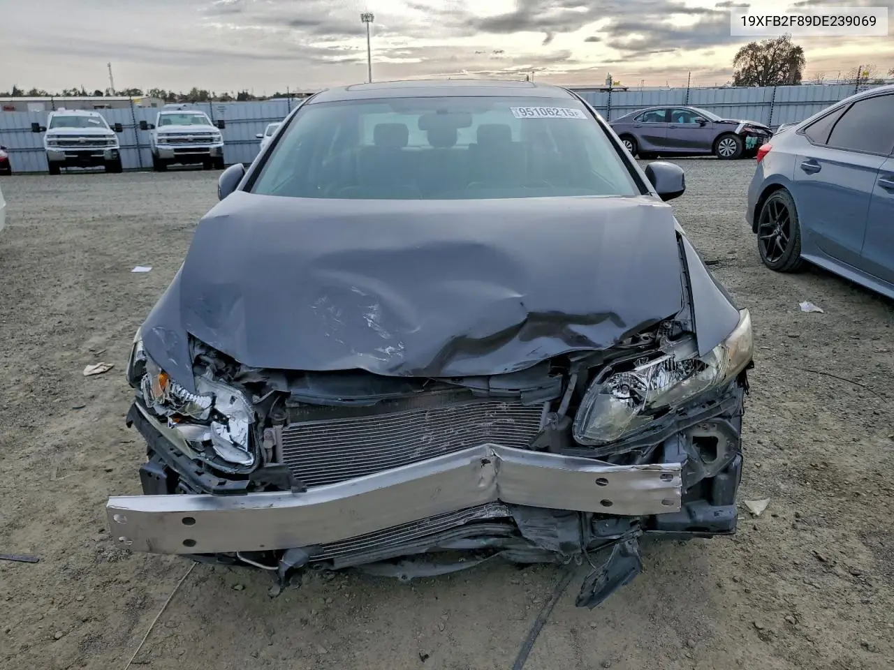 19XFB2F89DE239069 2013 Honda Civic Ex
