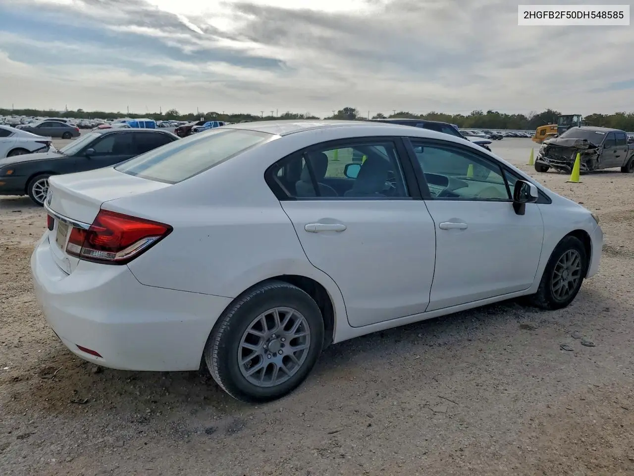 2HGFB2F50DH548585 2013 Honda Civic Lx