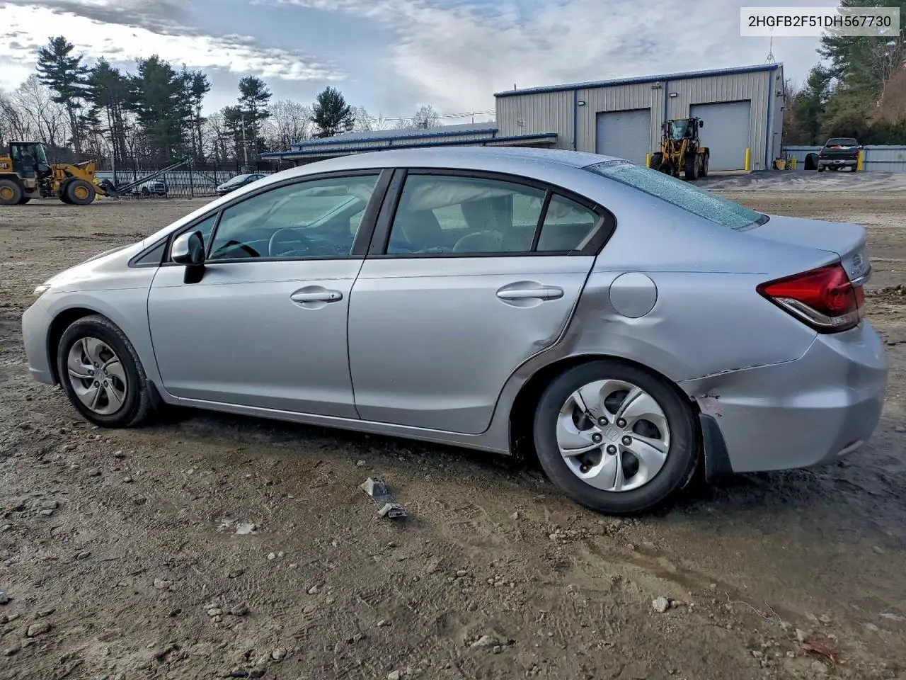 2HGFB2F51DH567730 2013 Honda Civic Lx